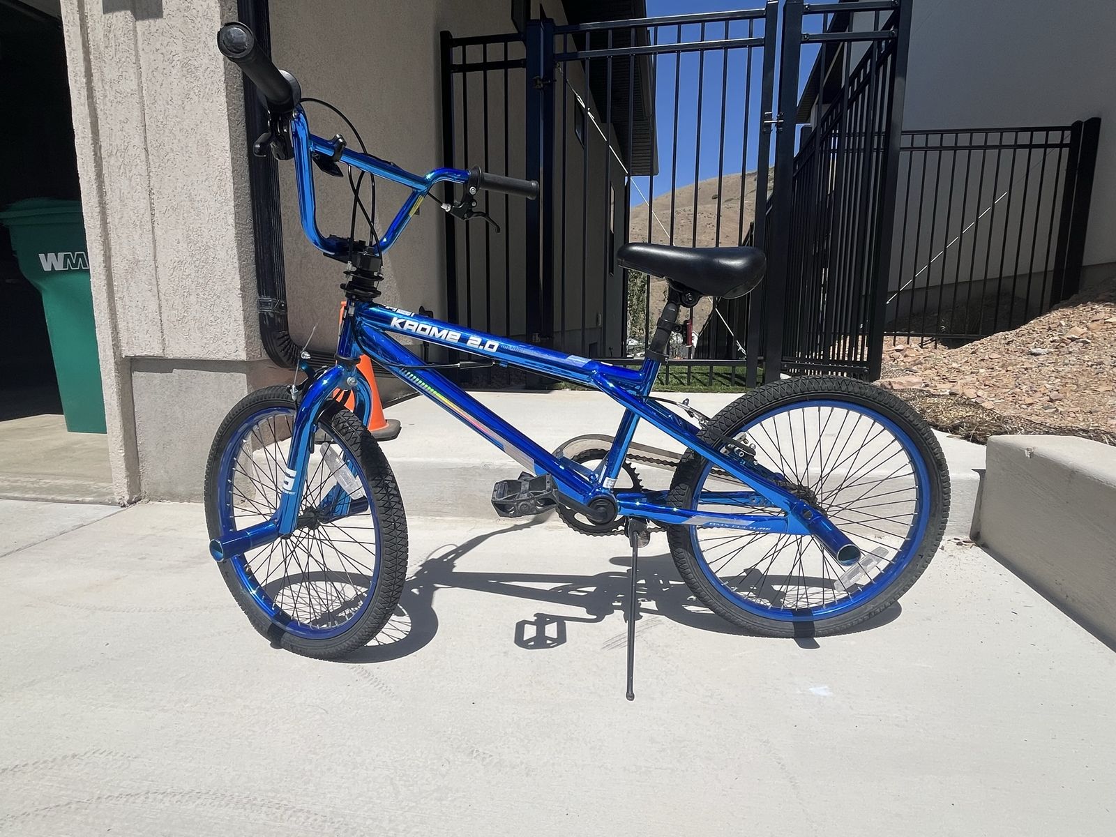 Genesis Bike Blue Krome BMX