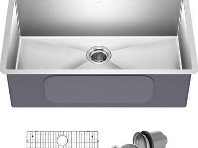 Kraus stainless steel kitchen sink 32 inch