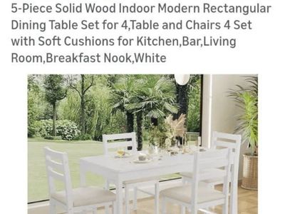 Dinette Table and chairs