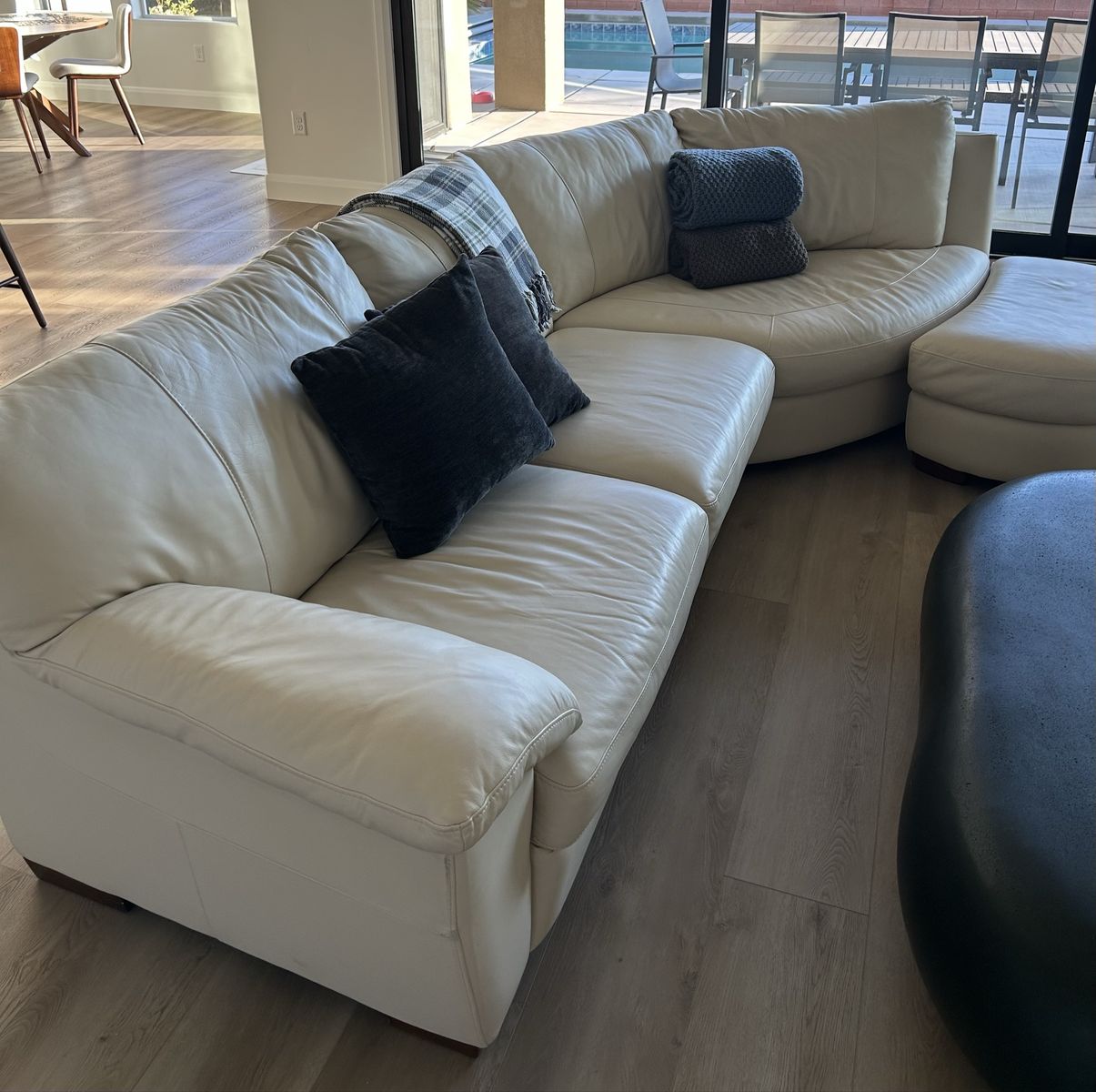 Leather Sectional
