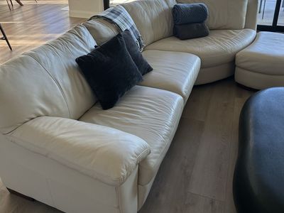 Leather Sectional
