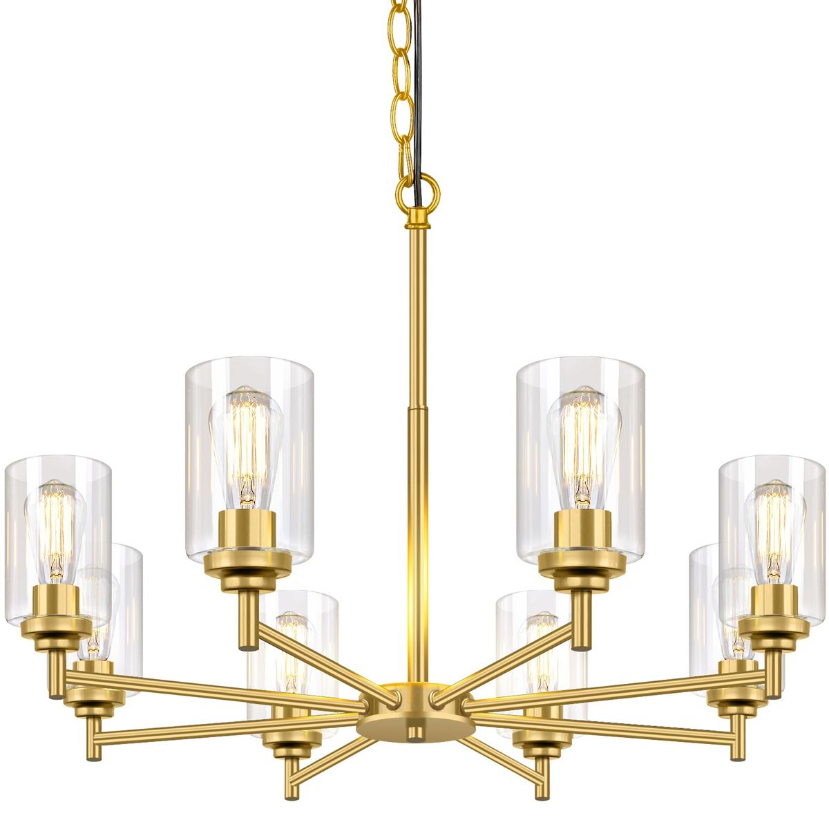 33.5'' 8-Light Chandelier for Dining Room