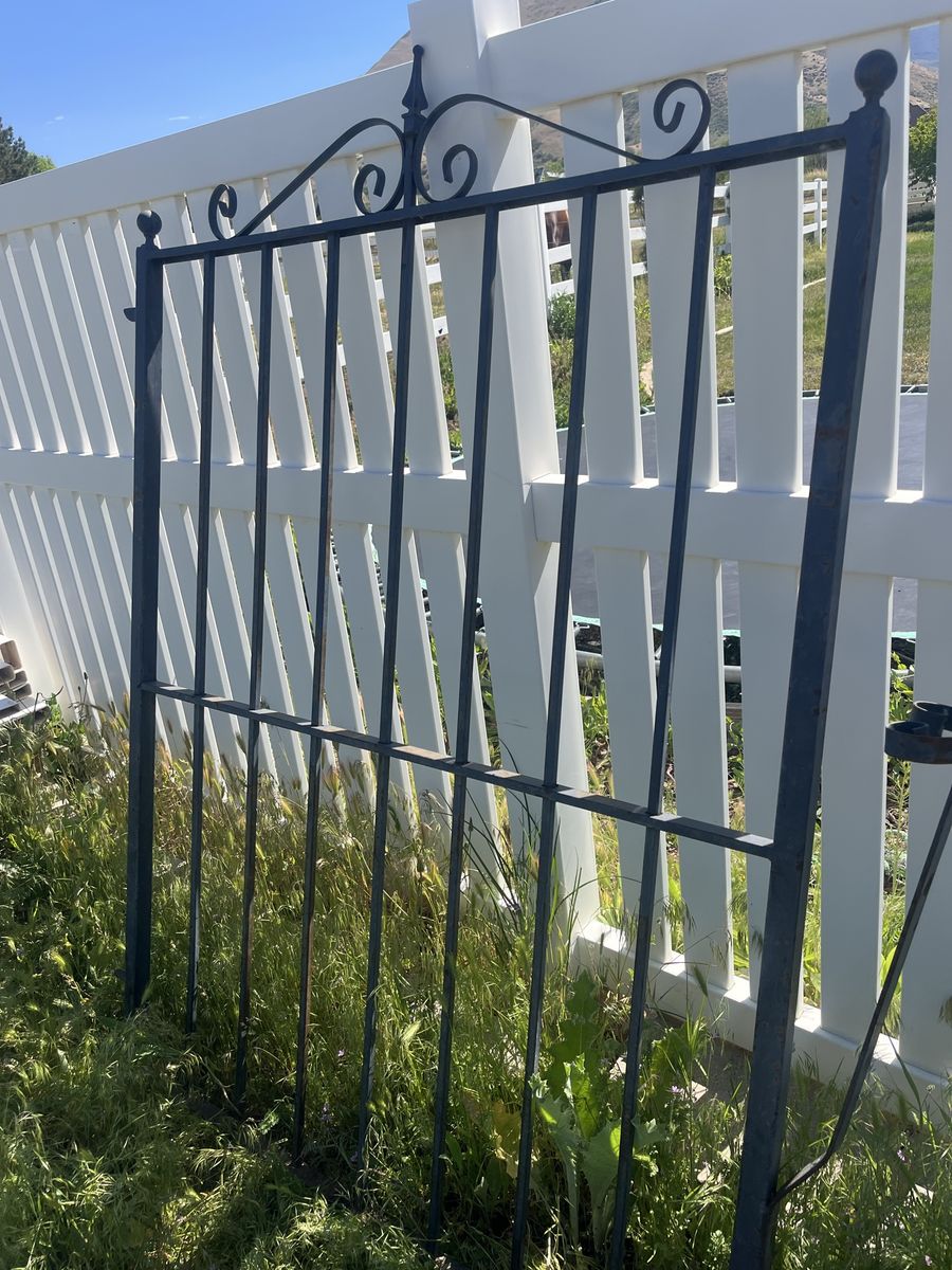Iron/ metal gate