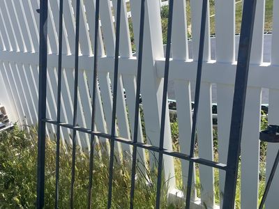 Iron/ metal gate