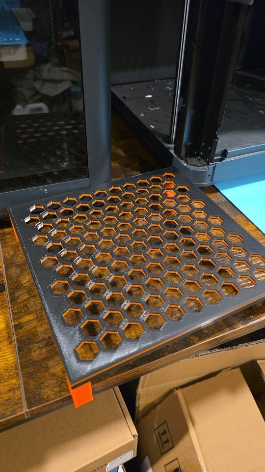 3D Printed Honeycomb Frag Racks