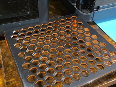 3D Printed Honeycomb Frag Racks