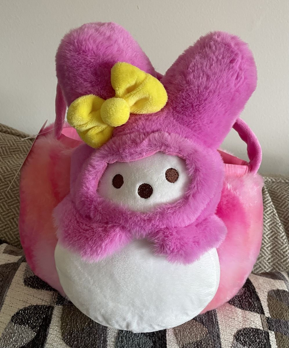 Melody 11  Plush Easter Basket