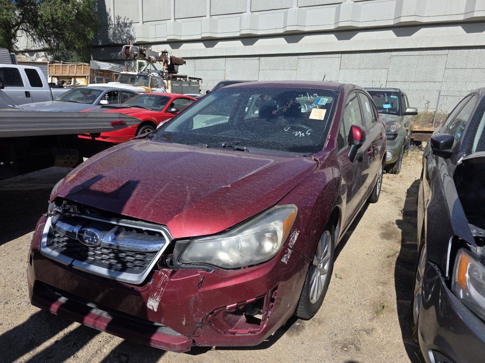 14 subaru impreza tow away