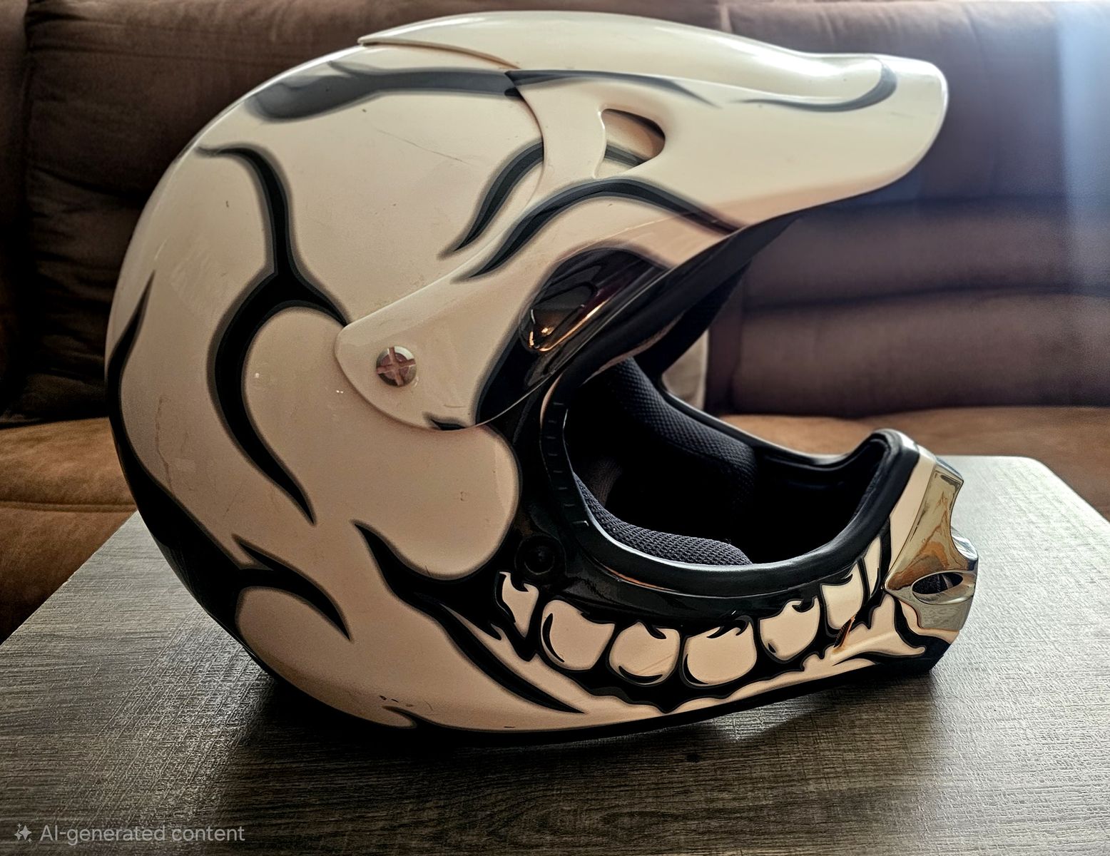RAIDER MOTOCROSS DIRT BIKE HELMET