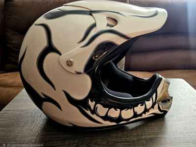 RAIDER MOTOCROSS DIRT BIKE HELMET