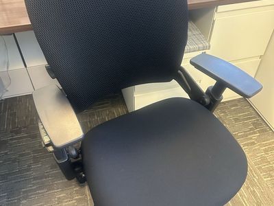 Black Steelcase Office Chair