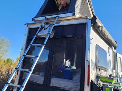 Terrapod RTTX Rooftop Tent w/ Double Exped Mattress 6.75" Profile