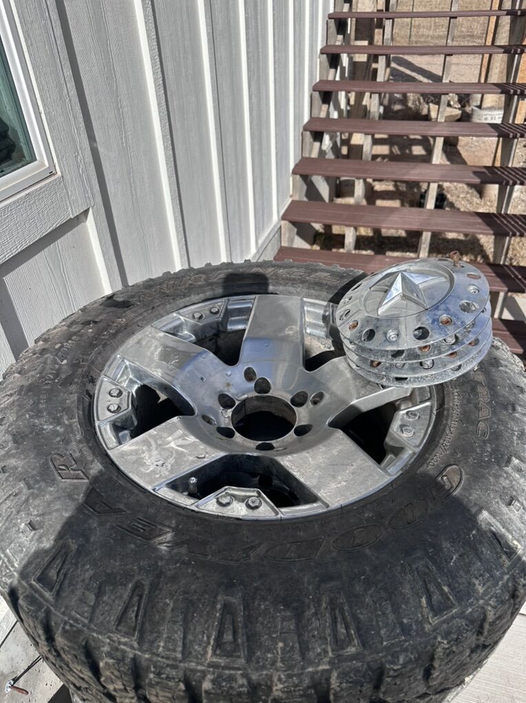 Rockstar XD Wheels, Good Year Wrangler Tires