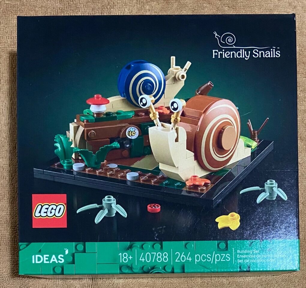 Lego 40788 Ideas Friendly Snails GWP NIB