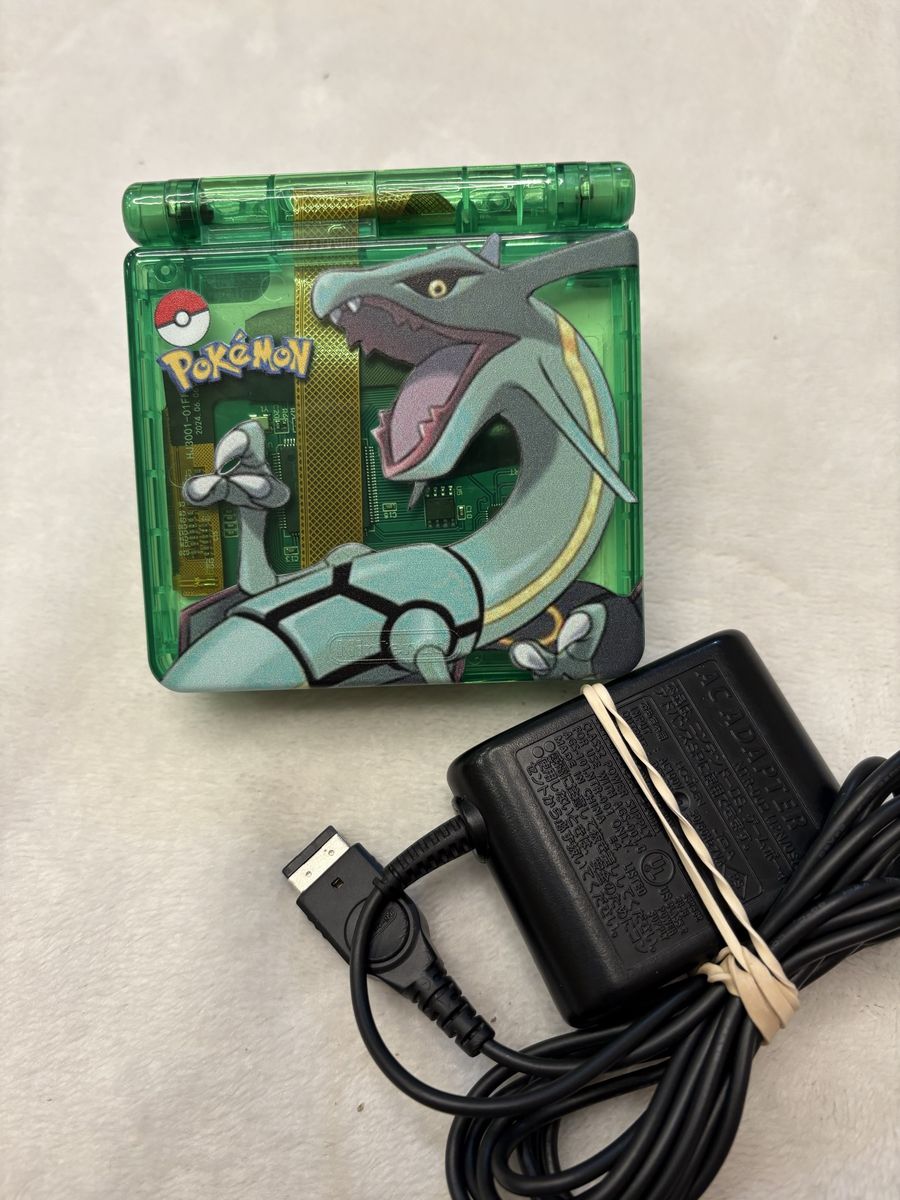 GBA SP - Pokémon Rayquaza Shell