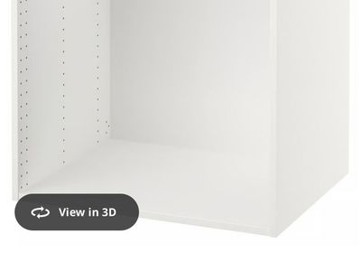 IKEA SEKTION White Base Cabinet Frame 30x24x30
