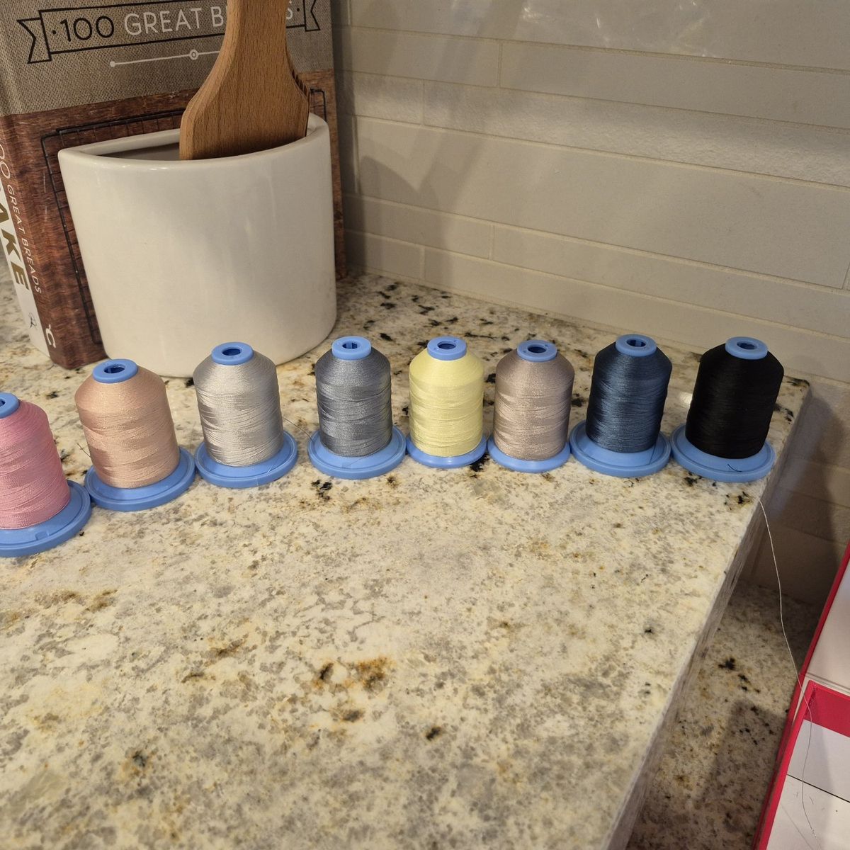 Embroidery Thread Lot of 8