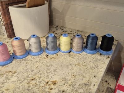 Embroidery Thread Lot of 8