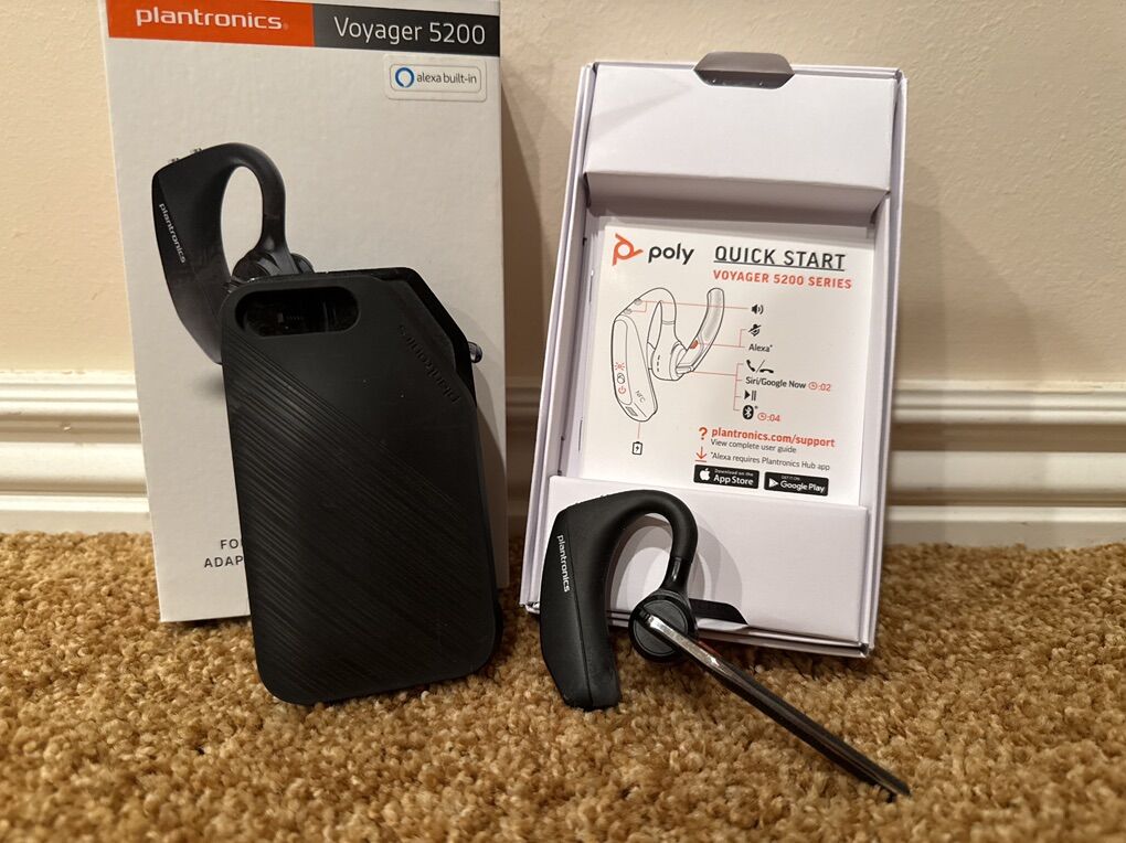 Plantronics Bluetooth Earpiece With Mic