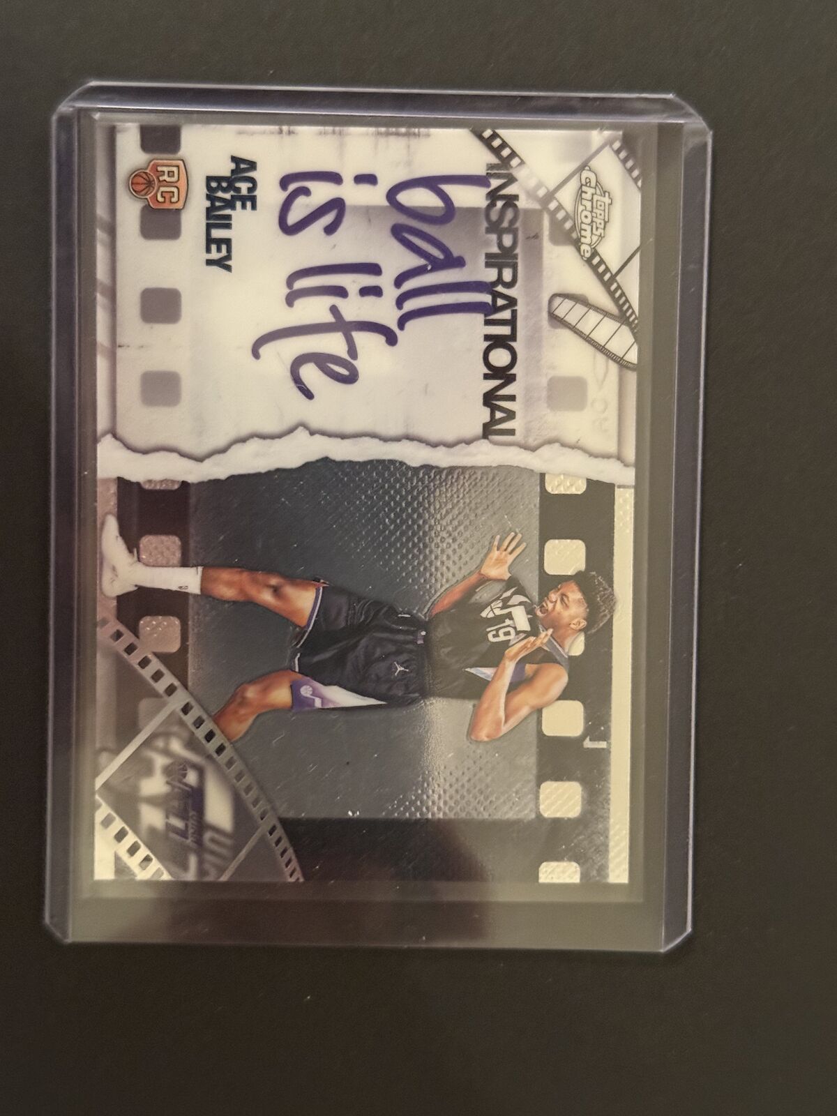 Topps Chrome 2025 Ace Bailey RC Inspirational
