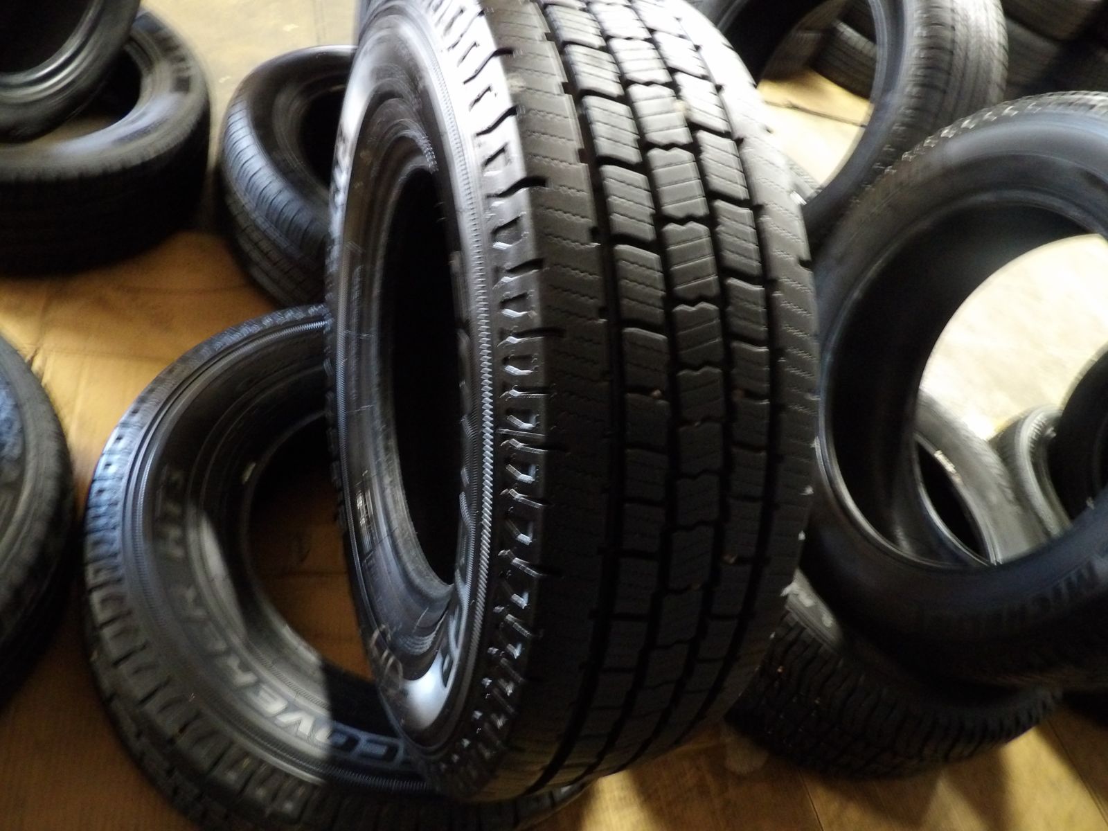 245/75R16 COOPER DISCOVERED HT3 PAIR OF TWO USED TIRES 