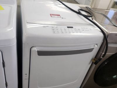 LG FRONTLOAD ELECTRIC DRYER! WITH A FULL WARRANTY