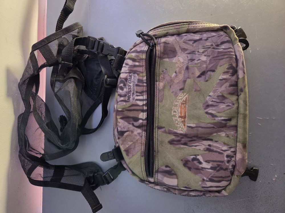 Fieldline Mossy Oak Camo Chest Rig & Tactical MultiCam Utility Pouch Lot