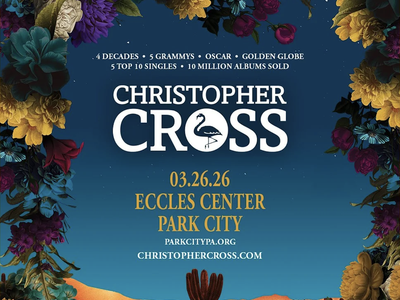 Christopher Cross 2 tix. Today in Park City