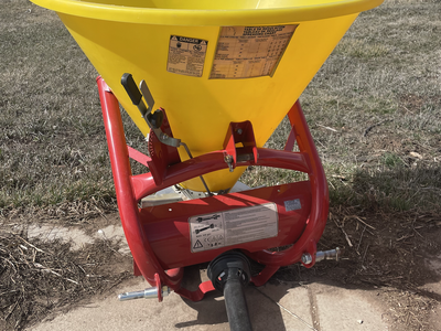 Tractor Implements - Spreader, Scarifier, Quick Connect