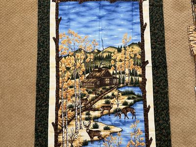 Quilt Kit Called 'Deer Camp' - Complete Kit