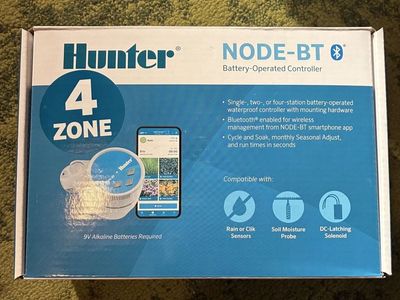 Hunter Node-BT 4 Zone Sprinkler Controller