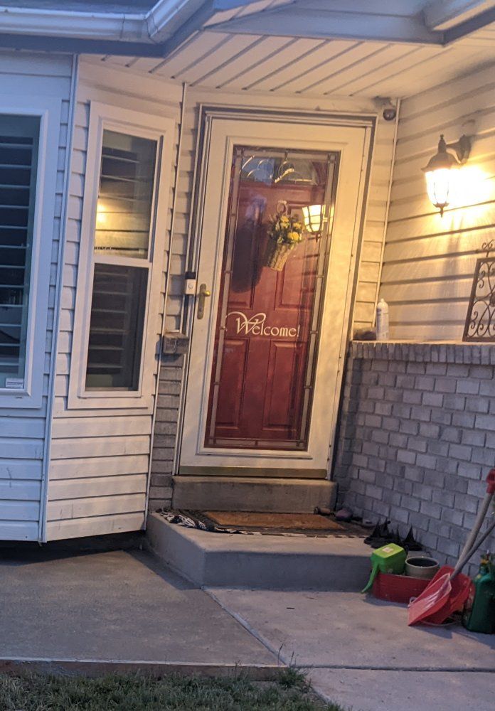 storm door