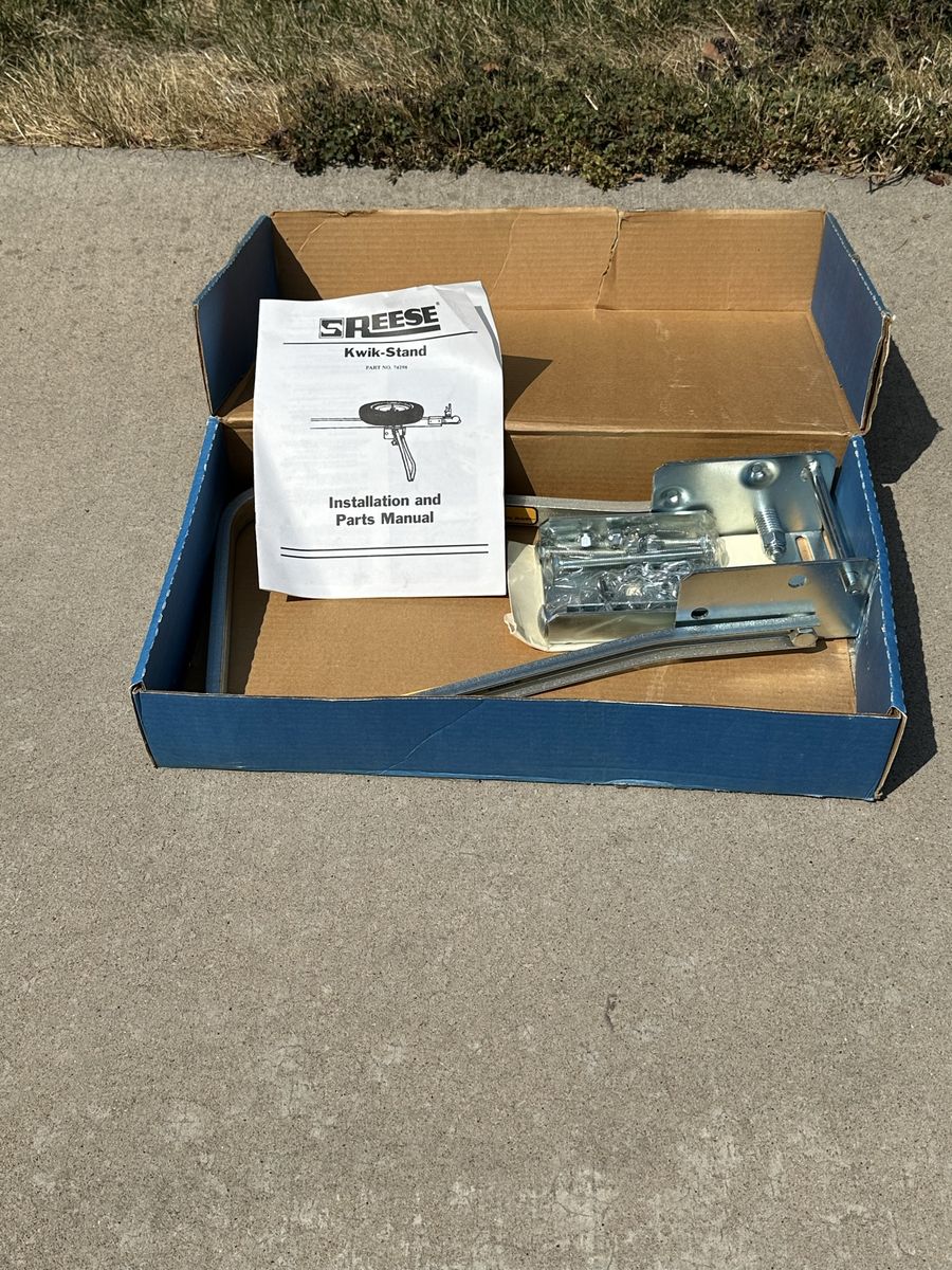 Reese Kwik-Stand Trailer Jack Tongue Stand (Part No. 74198) with Hardware
