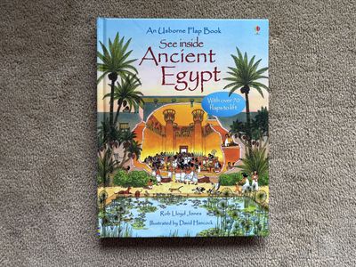 Usborne See Inside Ancient Egypt Flap Book