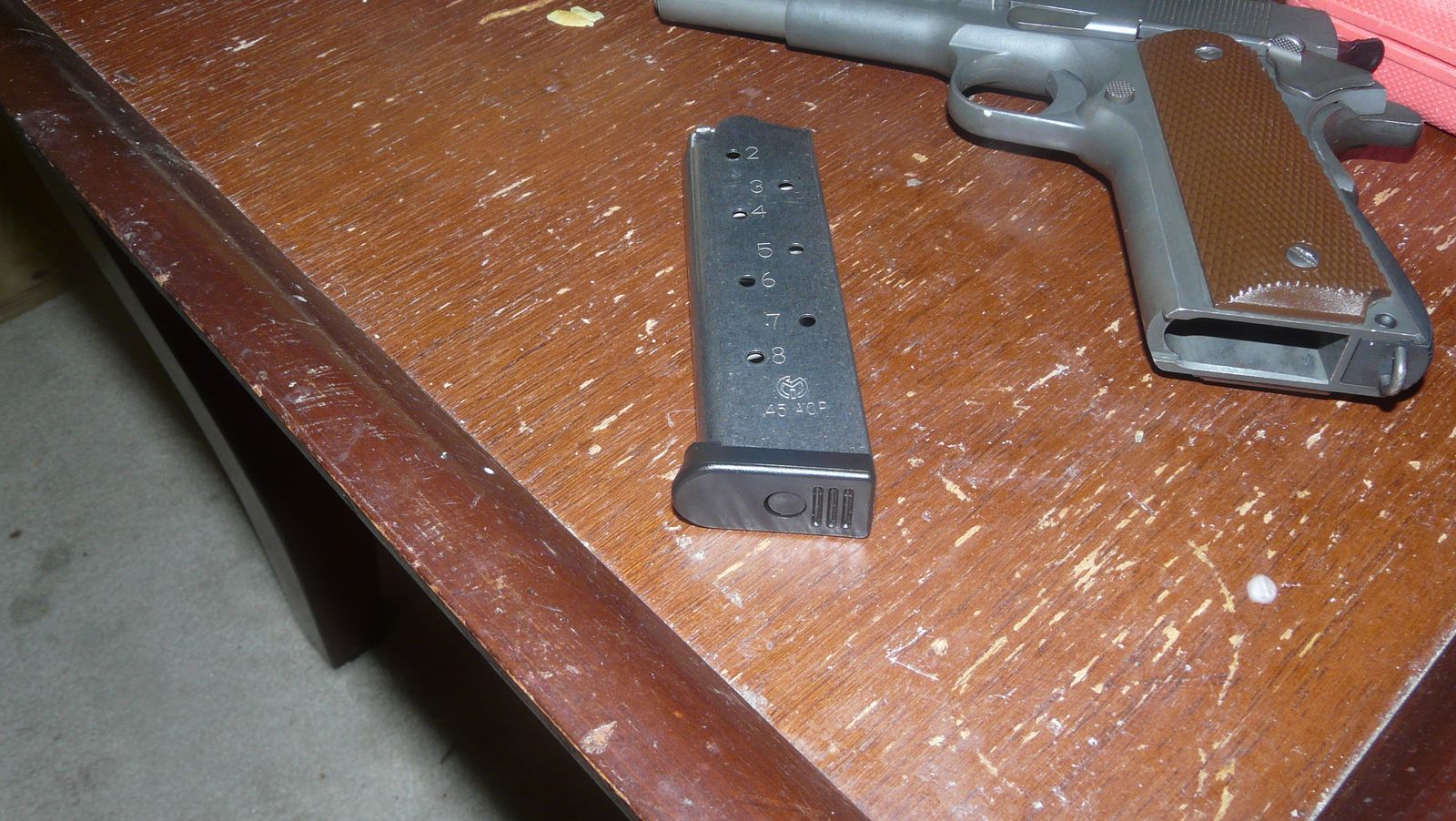 1911 NEW 8 ROUND MAGAZINES STEEL MADE IN USA