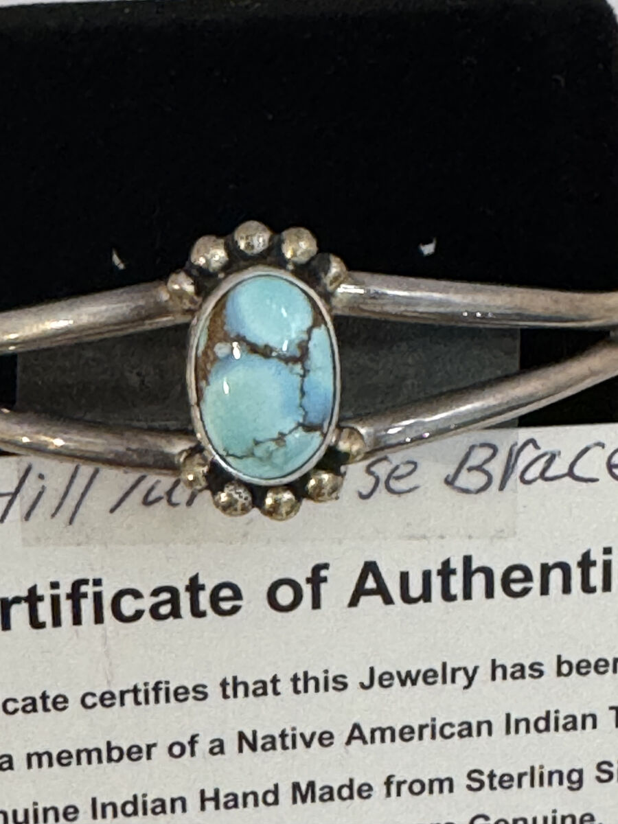 Golden Hill Sterling Silver & Turquoise Cuff Bracelet