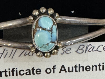 Golden Hill Sterling Silver & Turquoise Cuff Bracelet