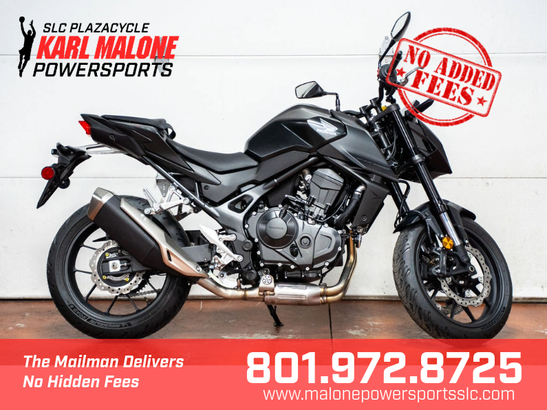 2025 HONDA CB750 Hornet Matte Black Metallic - H02