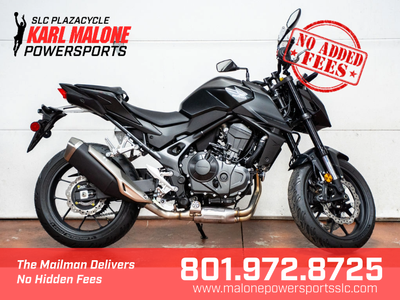 2025 HONDA CB750 Hornet Matte Black Metallic - H02
