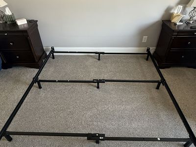 Metal Bed Frame Base- King, Queen, Full