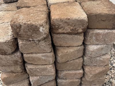 Victorian Wall Retaining blocks from Lowes