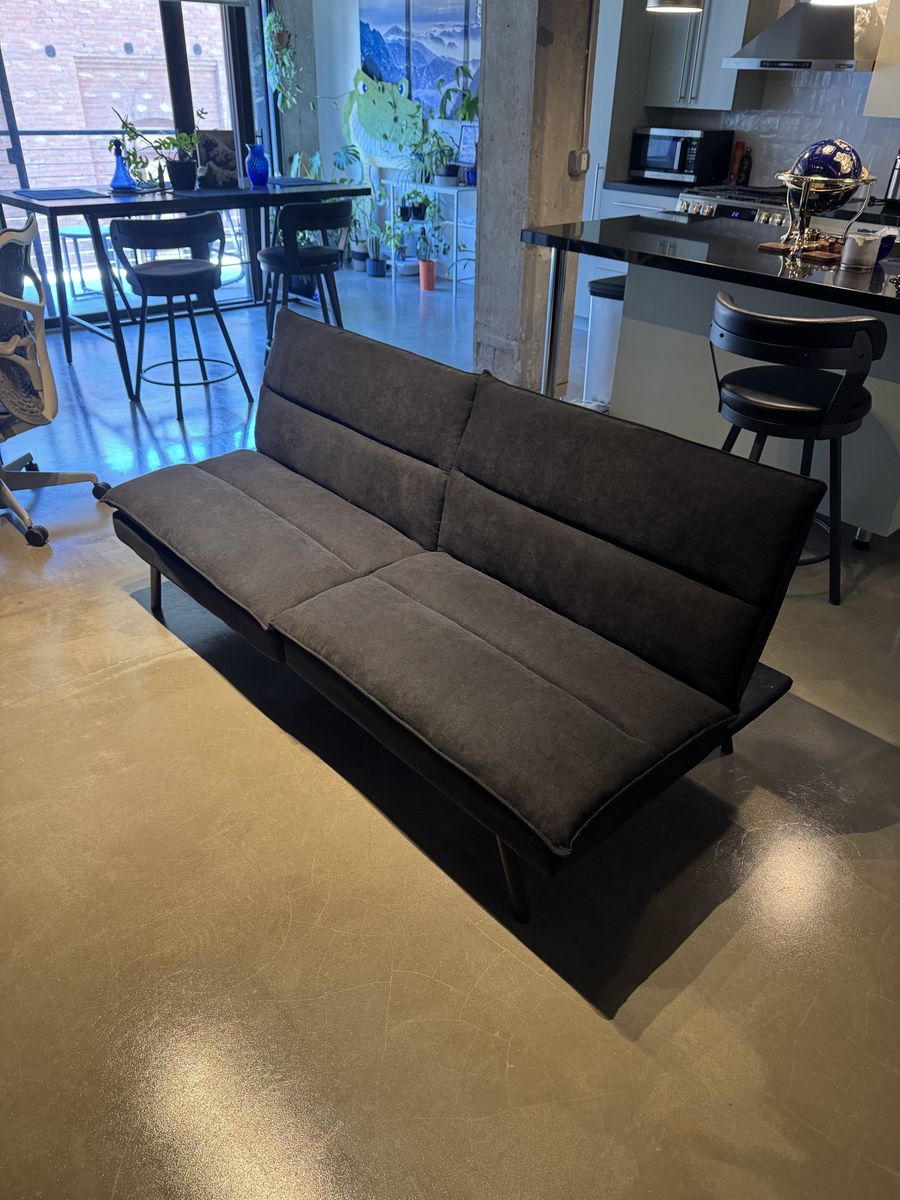 Blue Futon 