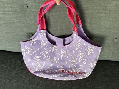 American Girl Lavender Two-Doll Tote