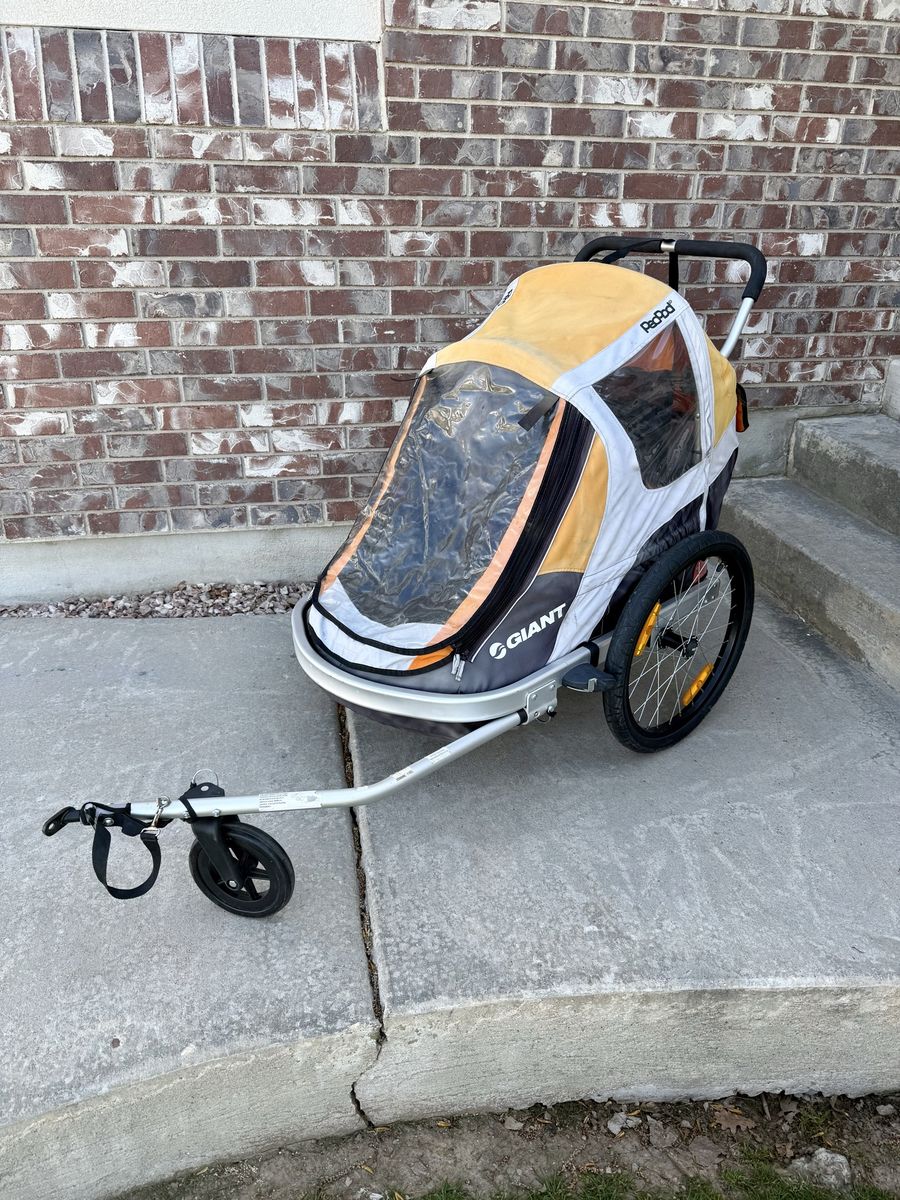 1-2 Child Giant PeaPod Bicycle Trailer Stroller