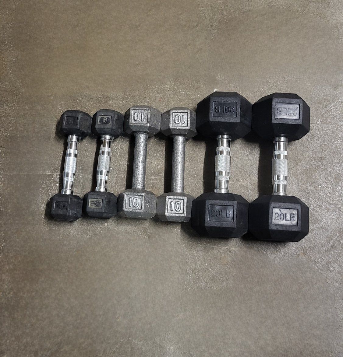 Dumbbells 70 pounds