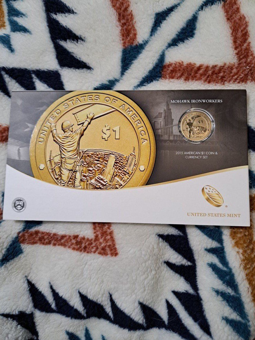 2015 Mohawk Ironworkers Dollar Set