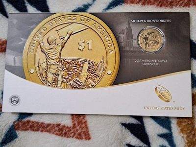 2015 Mohawk Ironworkers Dollar Set