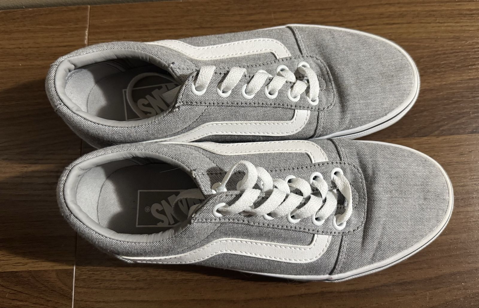Gray Suede Old Skool Vans Shoe Women’s 7.5