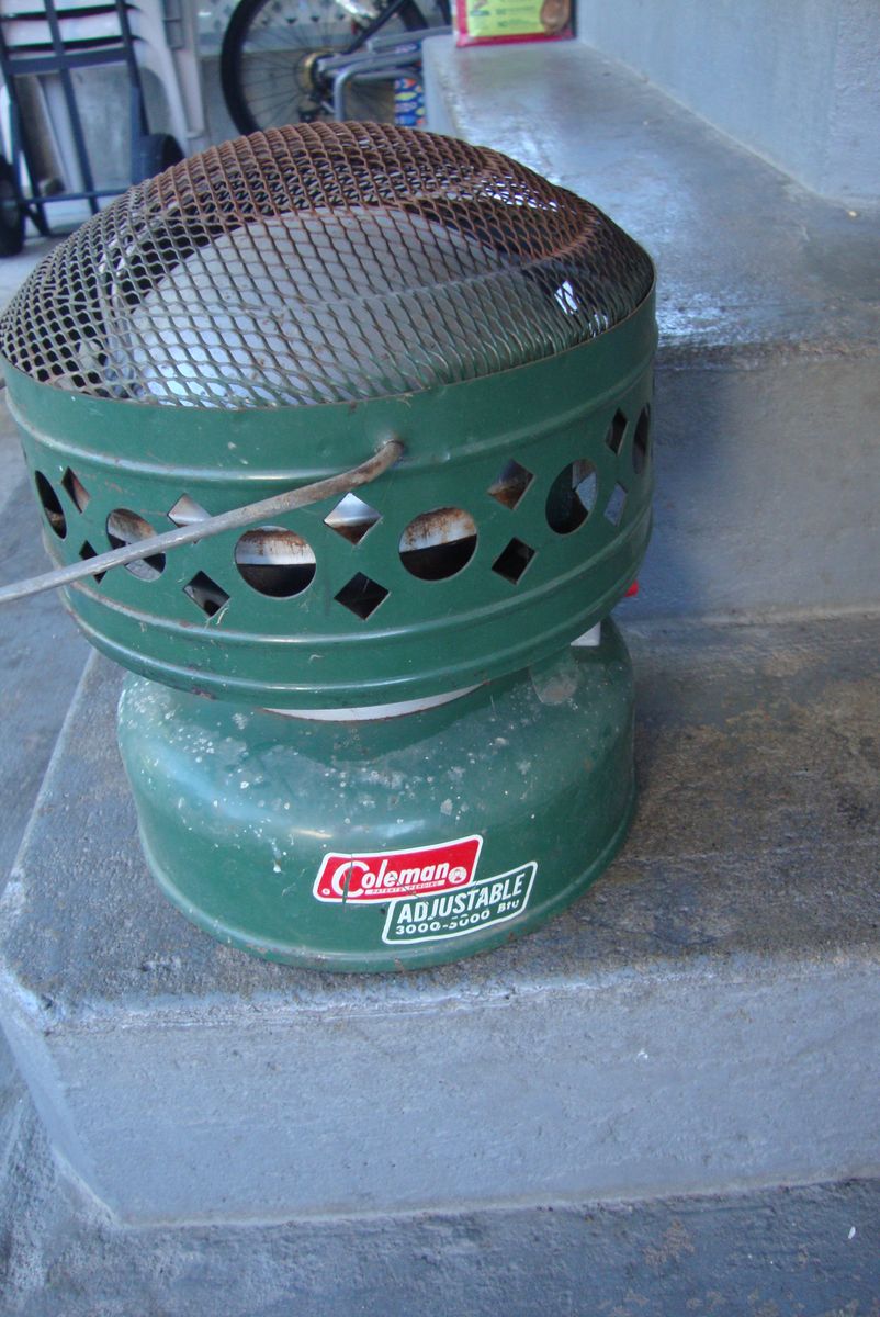 Vintage 1970s Coleman Adjustable Catalytic Heater 3000-5000 BTU