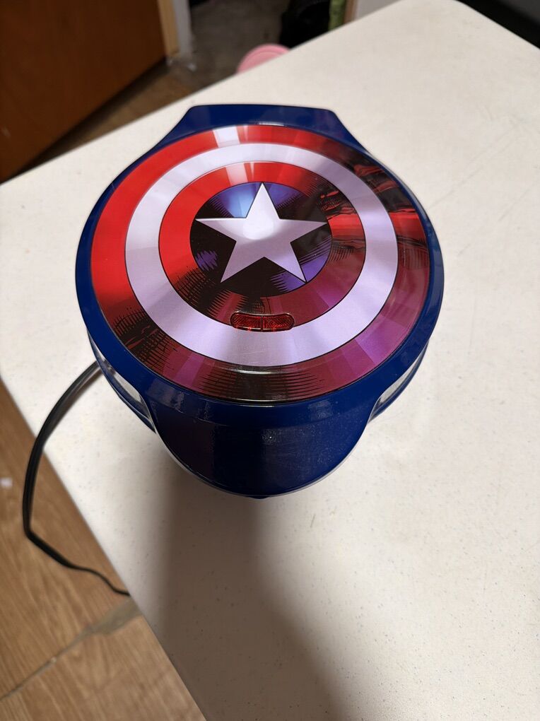 Captain America Waffle Maker